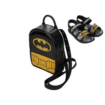 Sandalia-Preto-e-Amarelo-Kids-Batman-Regulavel-|-Liga-da-Justica-Tamanho--25---Cor--PRETO-0